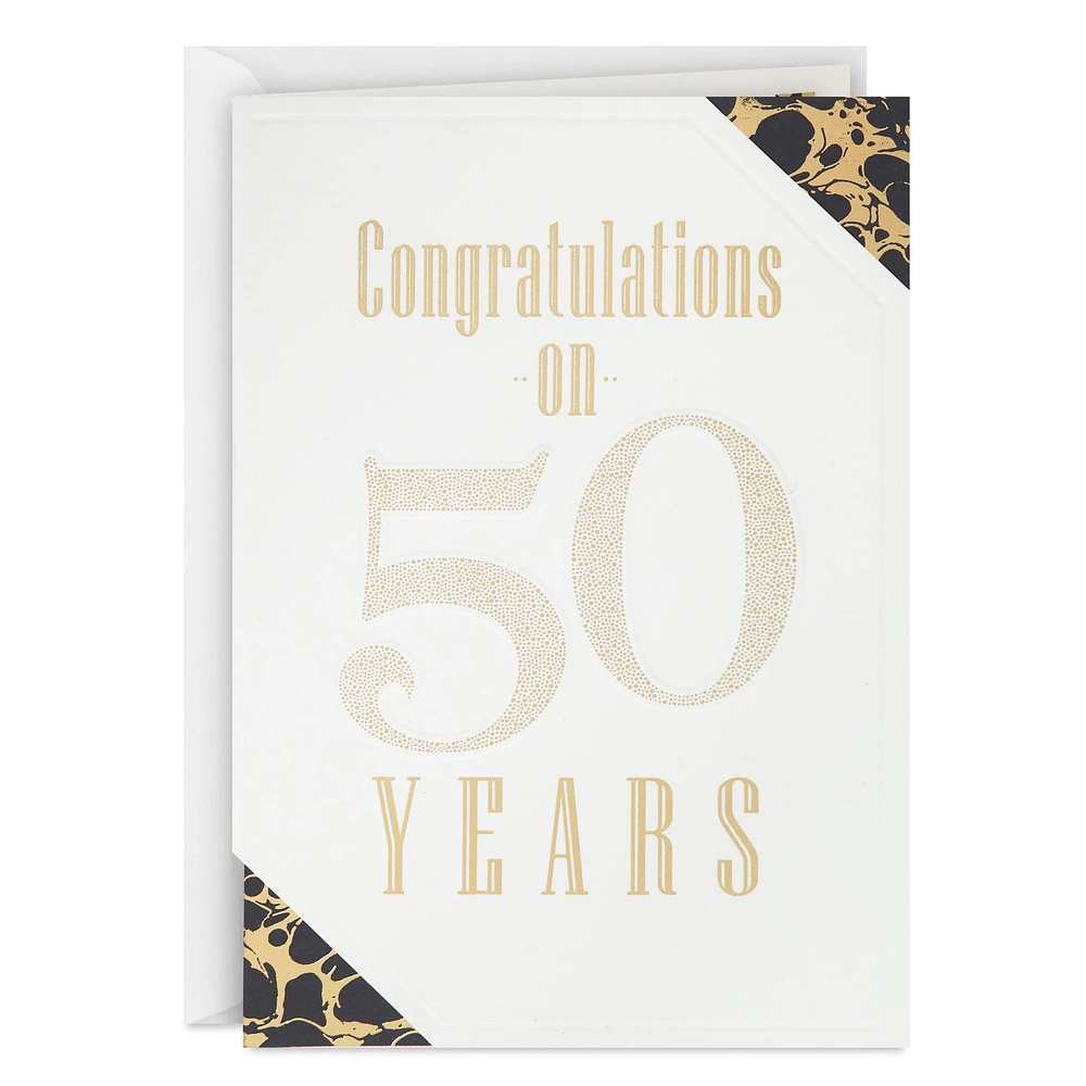 Happiness and Pride, Side by Side 50th Anniversary Card for only USD 6.59 | Hallmark