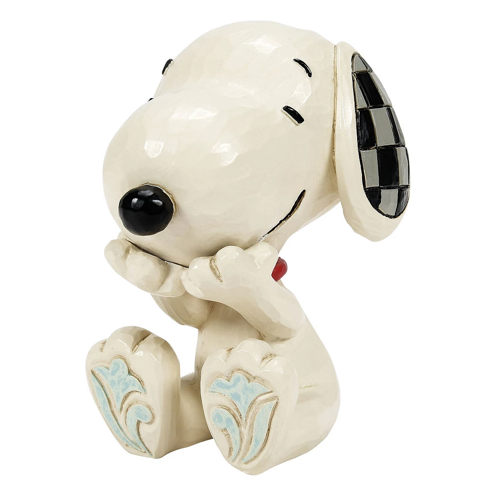 Jim Shore Peanuts Laughing Snoopy Mini Figurine, 2.7" for only USD 29.99 | Hallmark