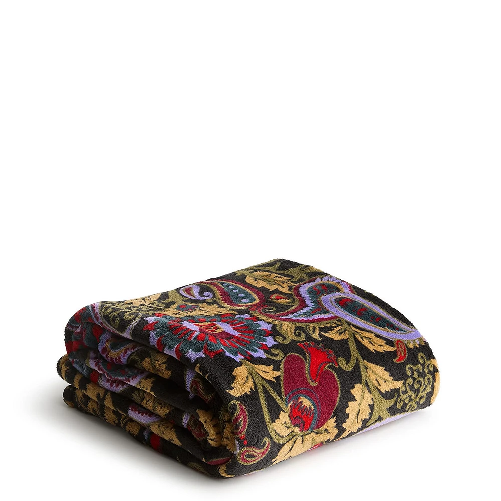 Vera Bradley Throw Blanket in Midnight Garden Paisley for only USD 60.00 | Hallmark