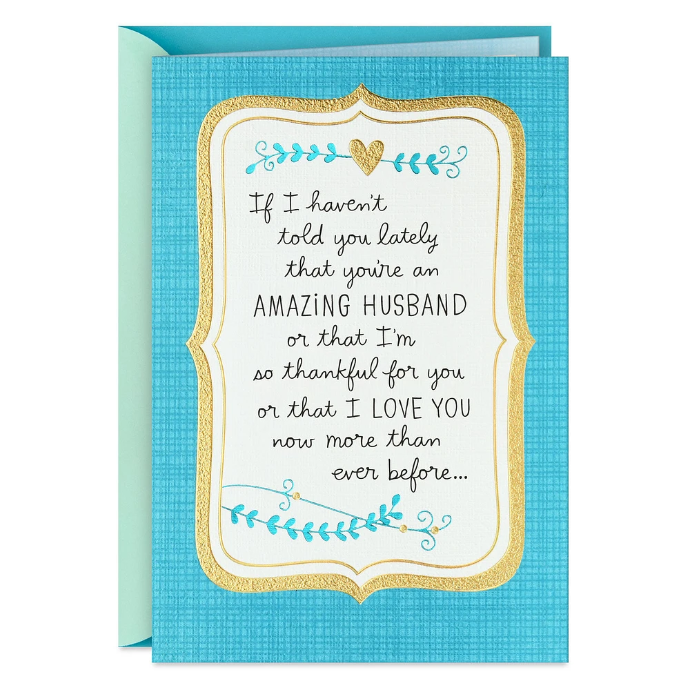 You're an Amazing Husband Anniversary Card for only USD 5.59 | Hallmark