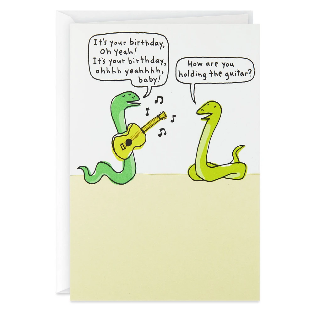 Don't Think, Just Celebrate Funny Birthday Card for only USD 3.99 | Hallmark