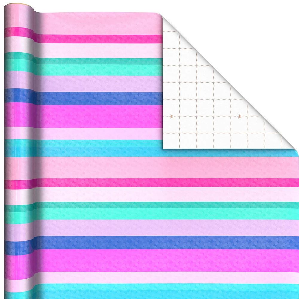 Sweet Stripes Wrapping Paper, 17.5 sq. ft. for only USD 4.99 | Hallmark
