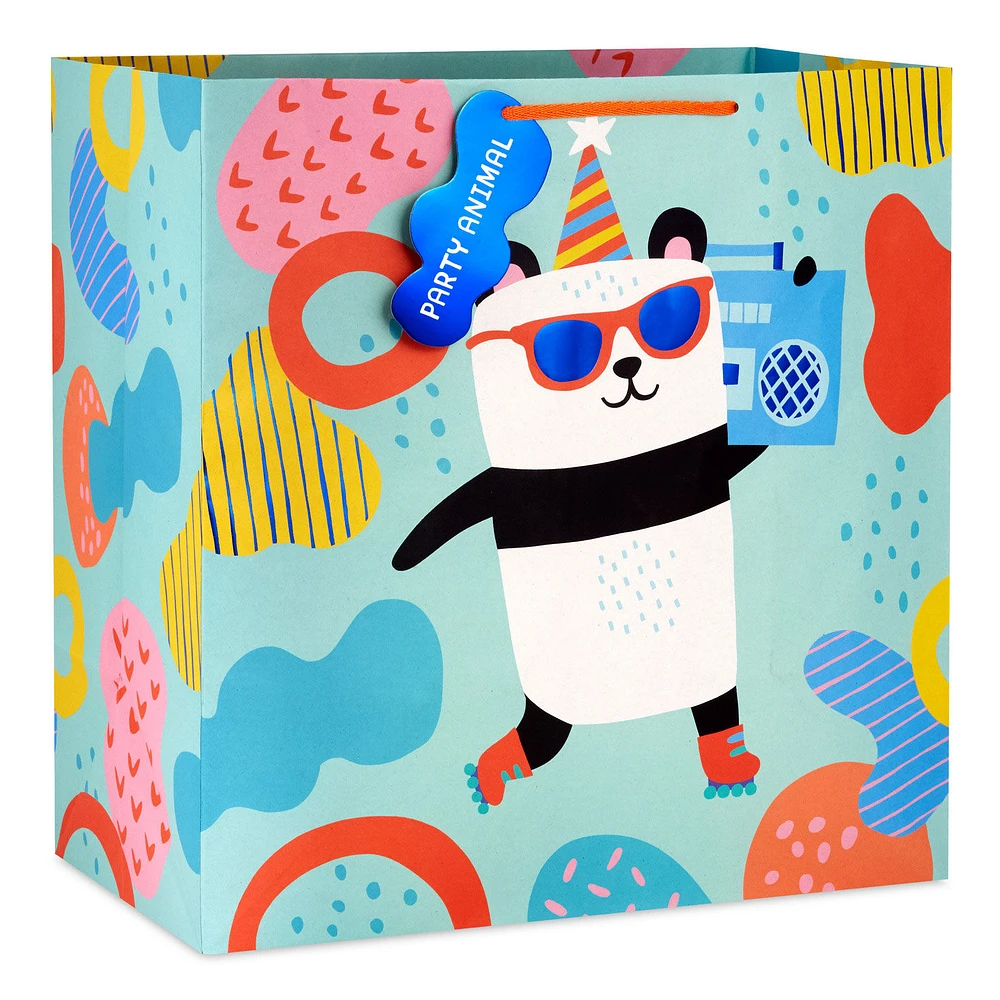 15" Panda Party Animal Extra-Deep Gift Bag for only USD 5.99 | Hallmark