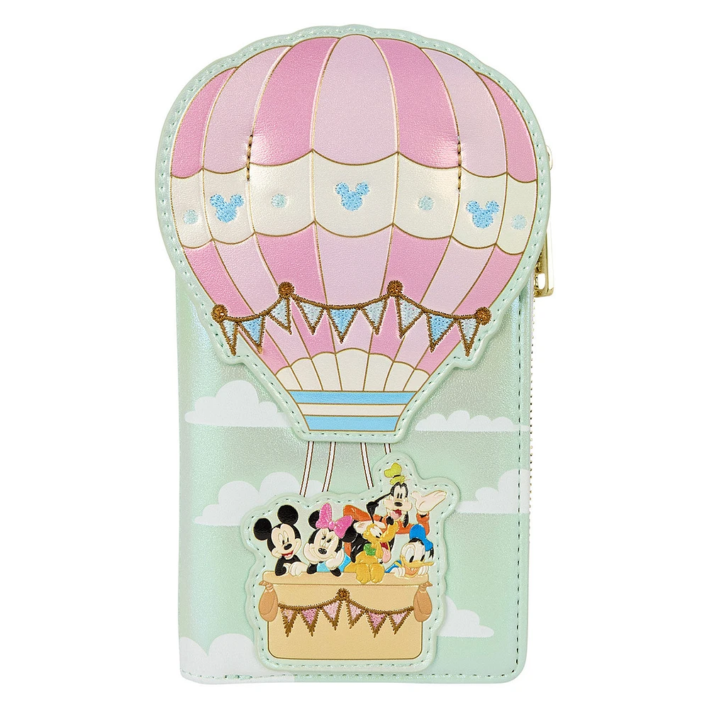 Loungefly Disney Mickey and Friends Hot Air Balloon Flap Wallet for only USD 40.00 | Hallmark