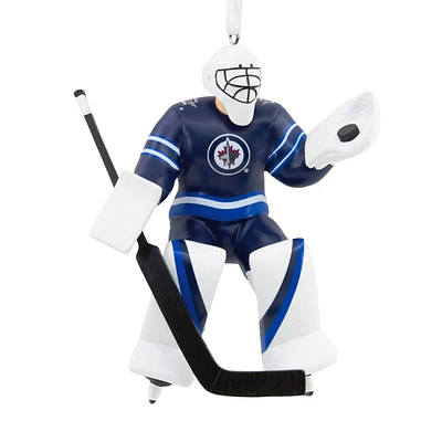 NHL Winnipeg Jets™ Goalie Hallmark Ornament for only USD 14.99 | Hallmark