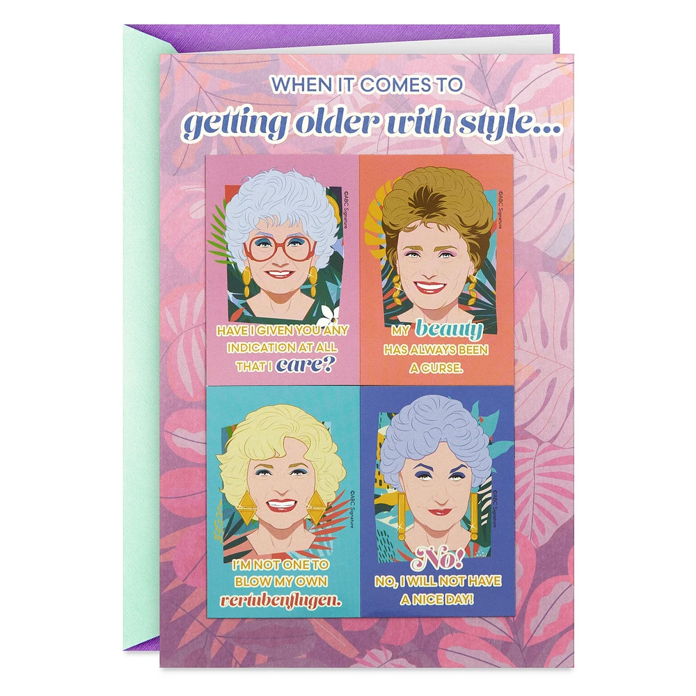 The Golden Girls You Are Golden, Girl Birthday Card With Removable Magnets for only USD 6.99 | Hallmark