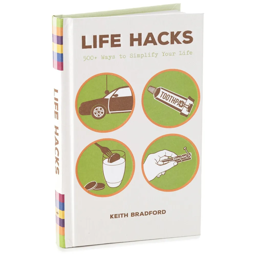 Life Hacks 500+ Ways to Simplify Your Life Book for only USD 9.95 | Hallmark