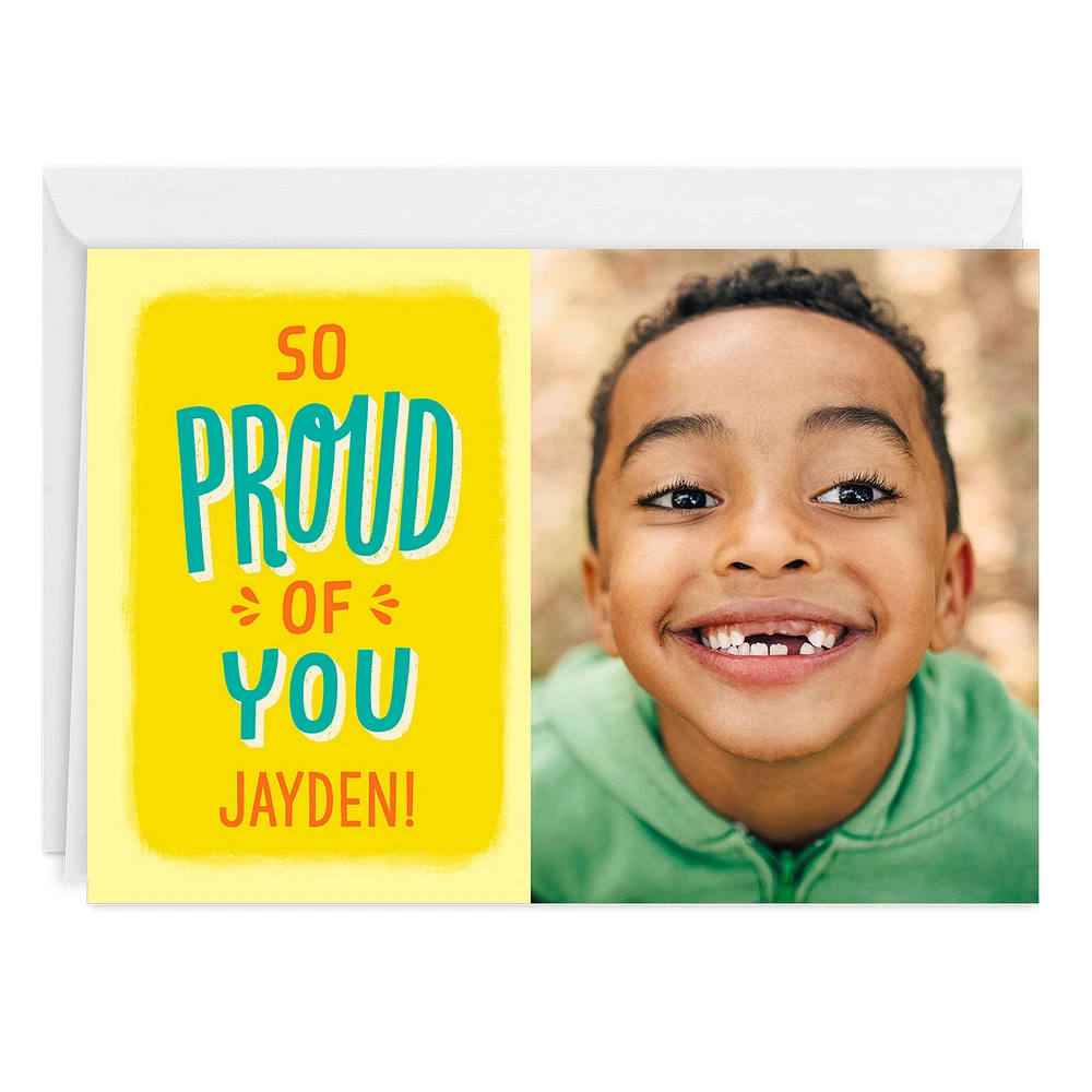 Personalized So Proud of You Photo Card for only USD 4.99 | Hallmark