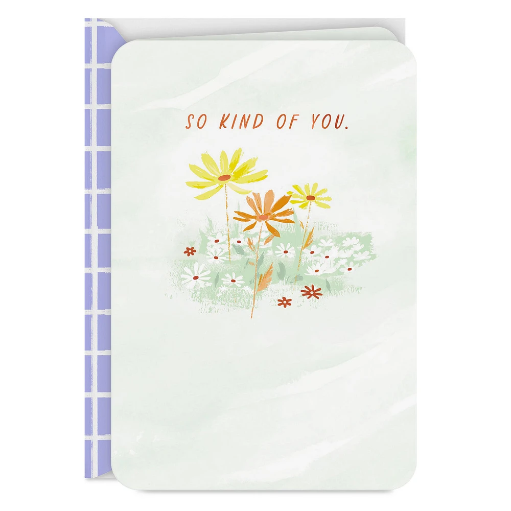 So Kind of You Thank You Card for only USD 2.99 | Hallmark