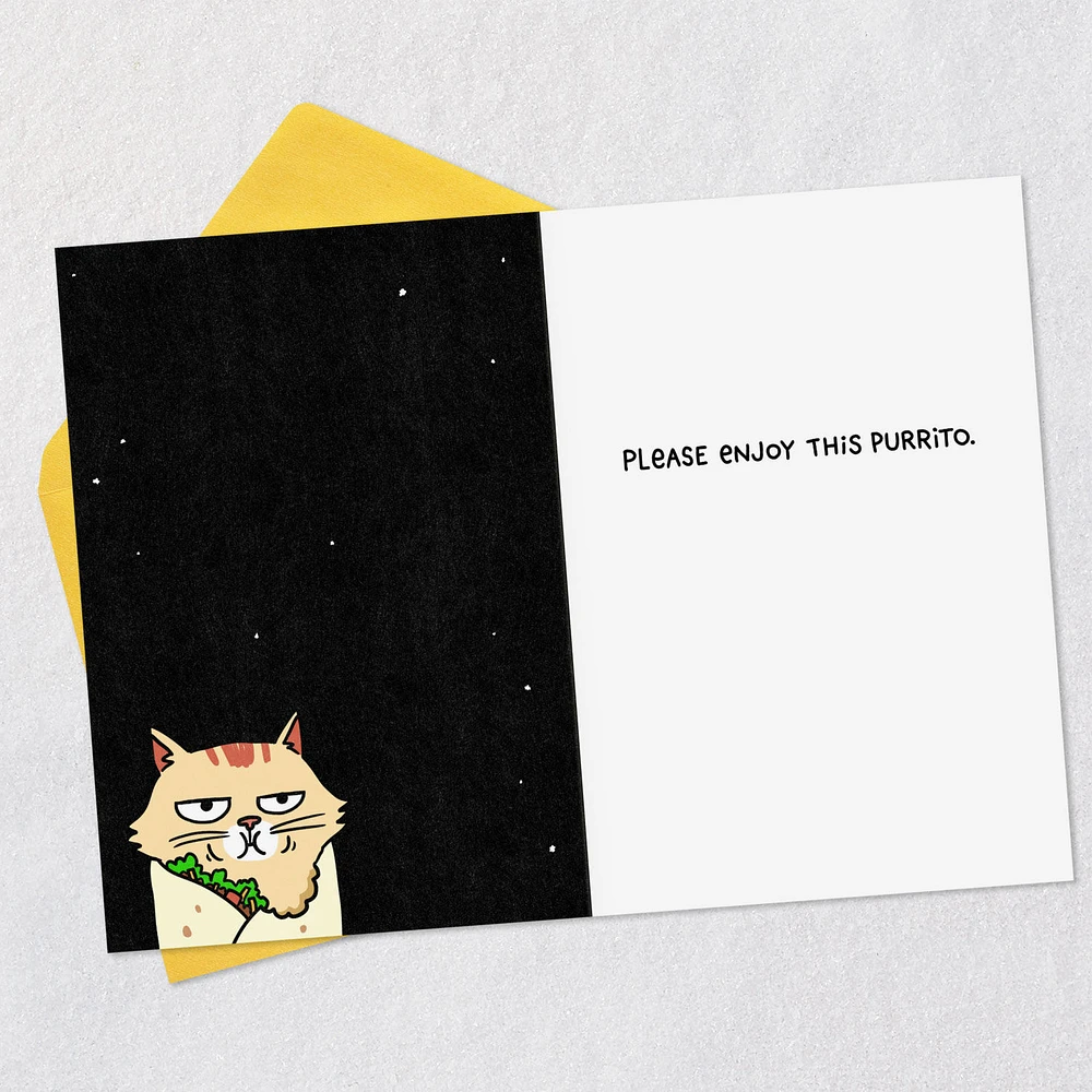 Purrito Funny Card for only USD 4.49 | Hallmark