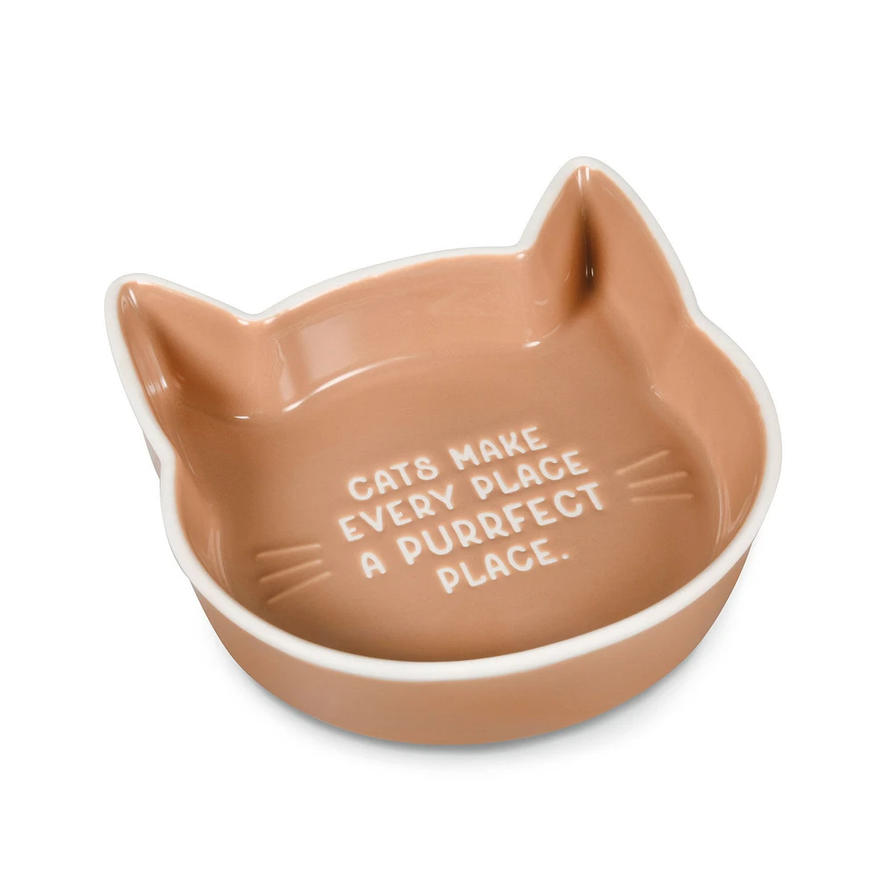 Purrfect Place Cat-Shaped Trinket Dish for only USD 16.99 | Hallmark