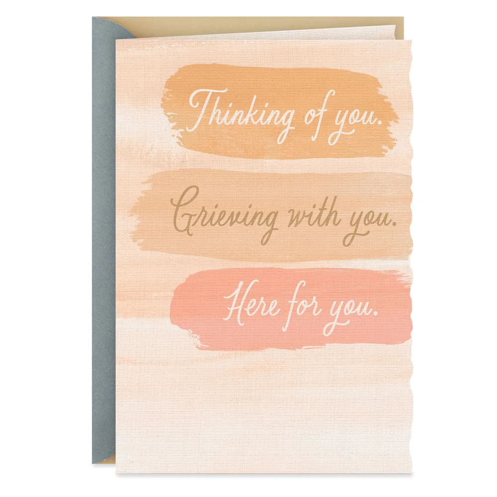 Here for You As Long As You Need Sympathy Card for only USD 2.99 | Hallmark