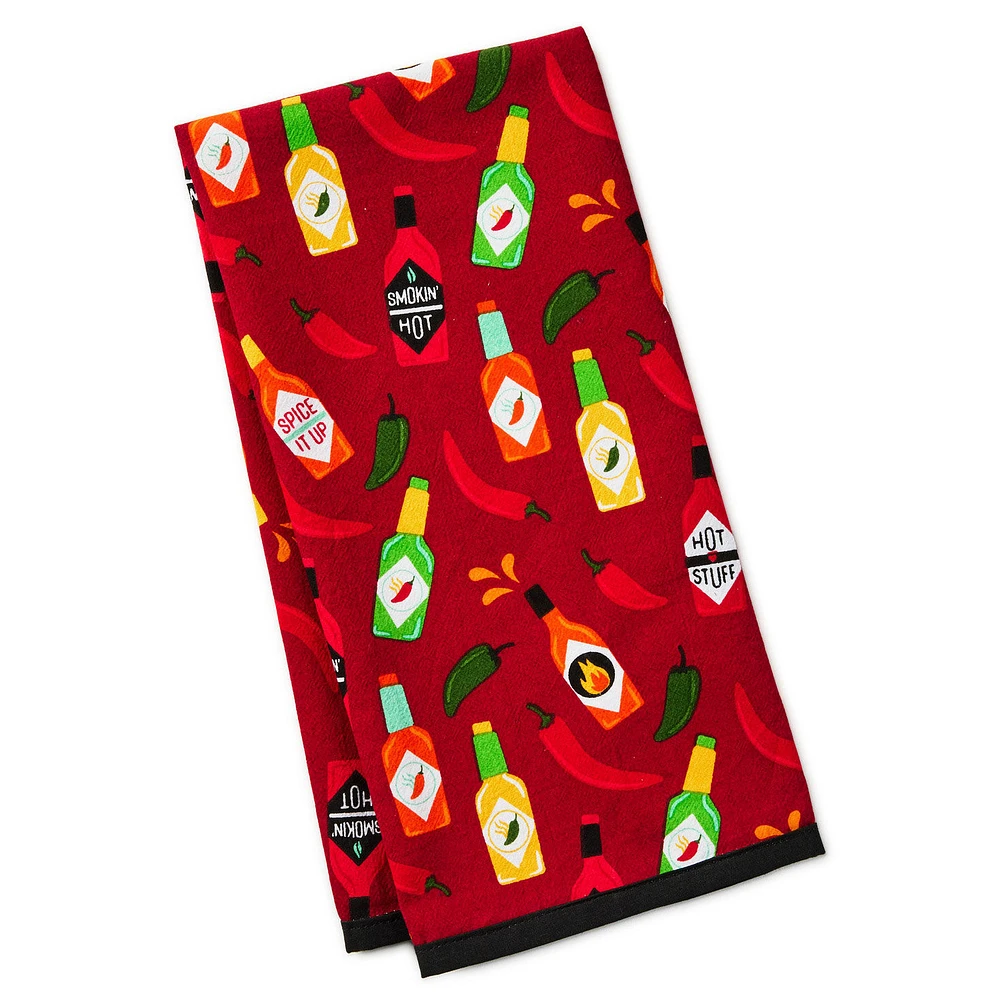 Hot Sauces Tea Towel, 18x26 for only USD 14.99 | Hallmark