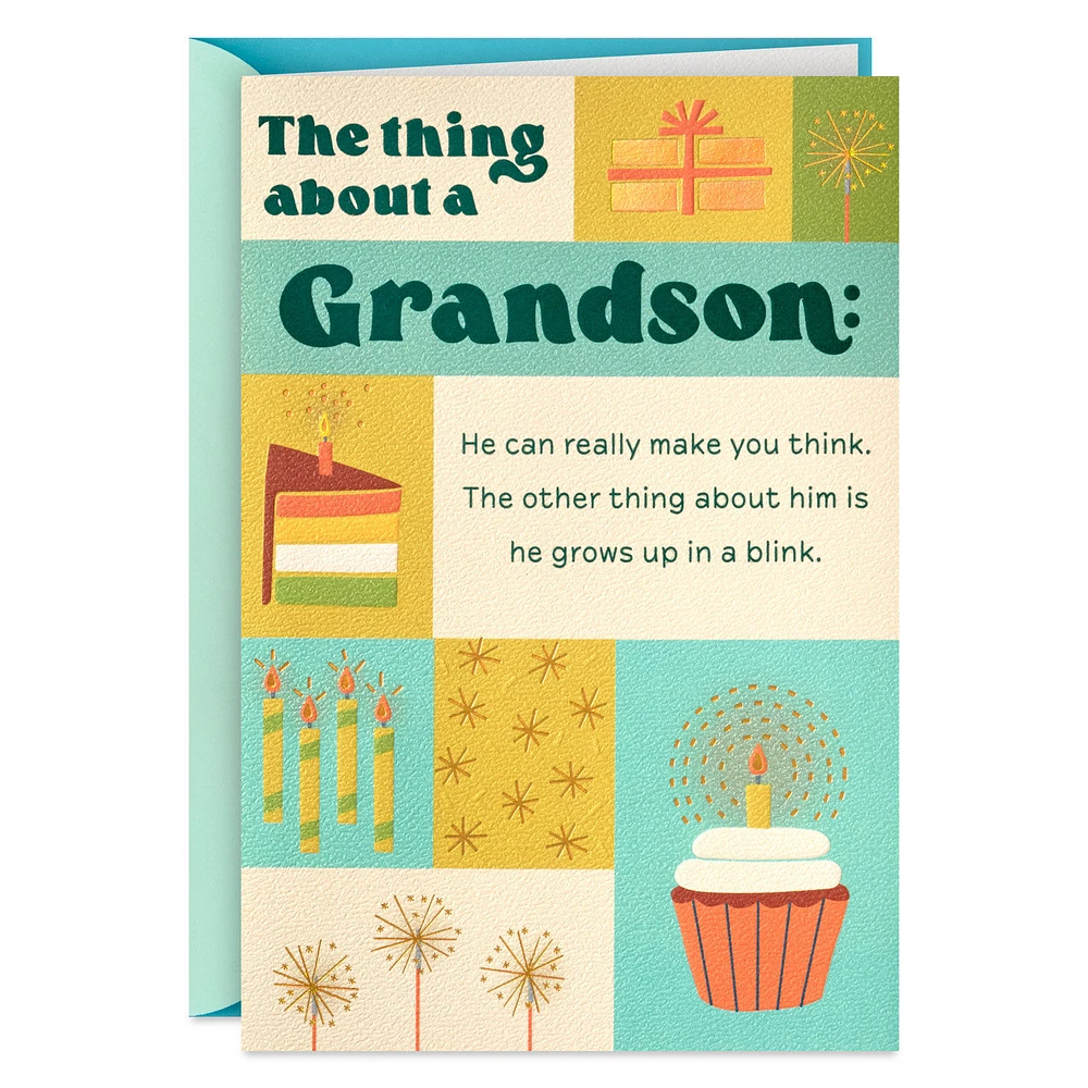 Glad To Have You, Grandson Birthday Card for only USD 5.99 | Hallmark