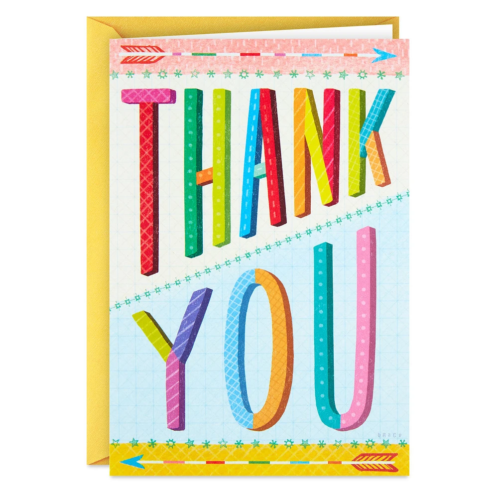 Thanks So Much Thank-You Card for only USD 3.99 | Hallmark
