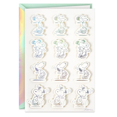 Peanuts® Snoopy Nothing But Happy Card for only USD 8.59 | Hallmark