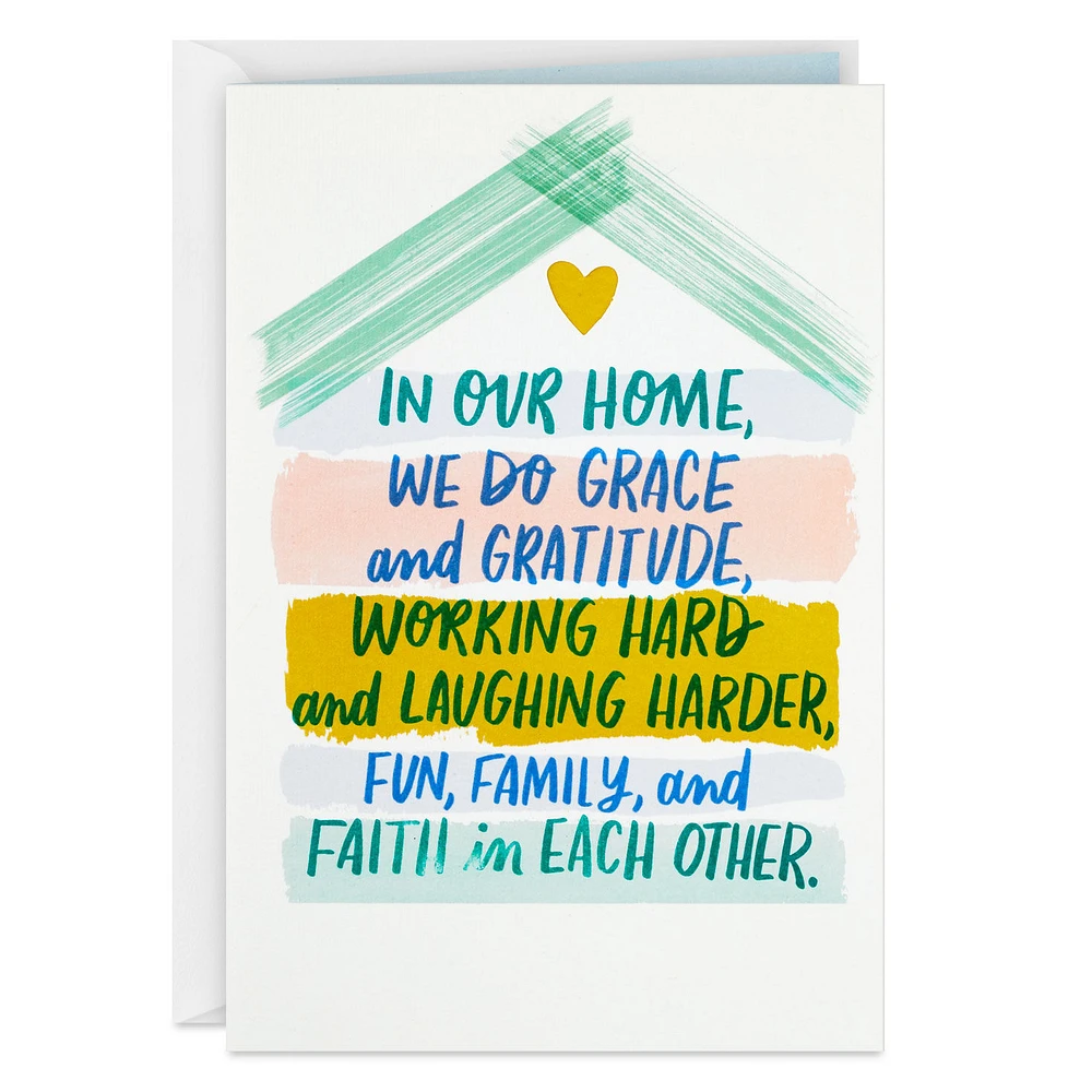 In Our Home Anniversary Card for Parents for only USD 5.59 | Hallmark