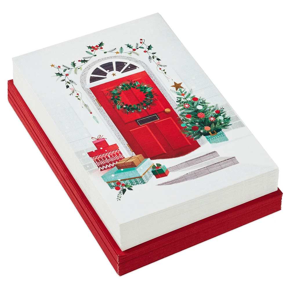 Red Front Door Boxed Christmas Cards, Pack of 40 for only USD 15.49 | Hallmark