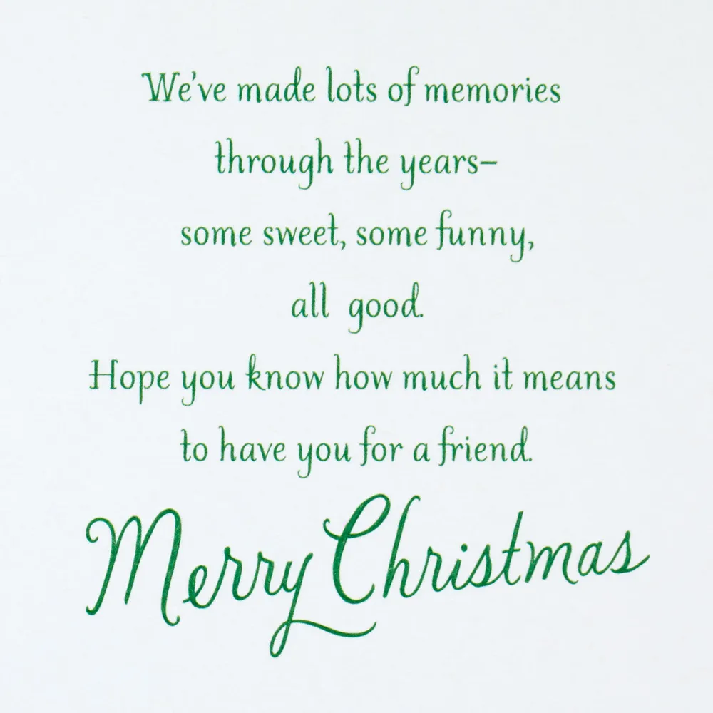Friends Make Life Merrier Christmas Card for only USD 4.99 | Hallmark
