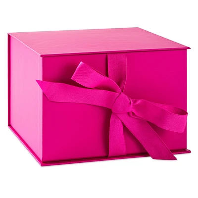 7.2" Solid Hot Pink Large Square Gift Box for only USD 6.99 | Hallmark