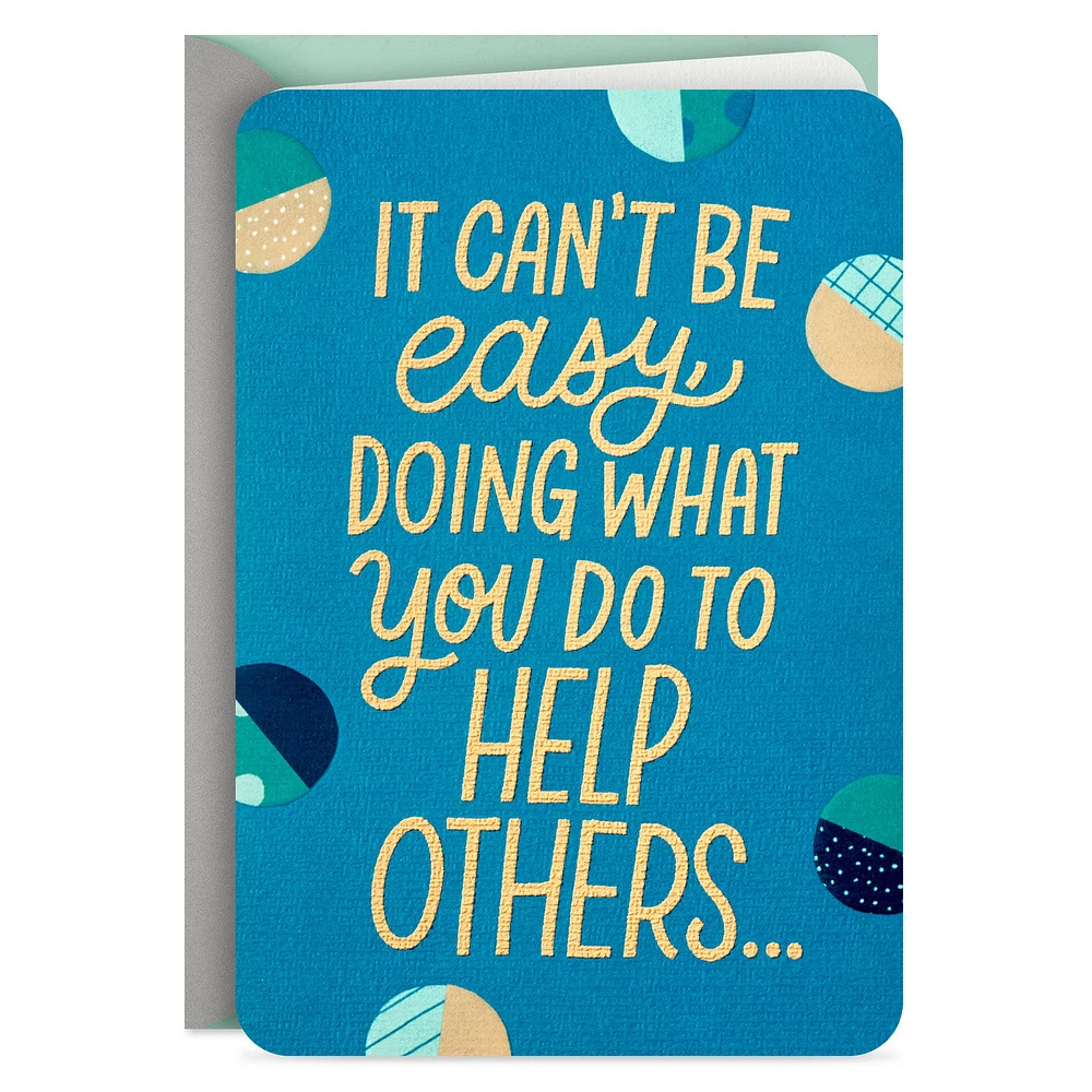 Your Dedication Is Appreciated Thank You Card for Caregiver for only USD 5.59 | Hallmark