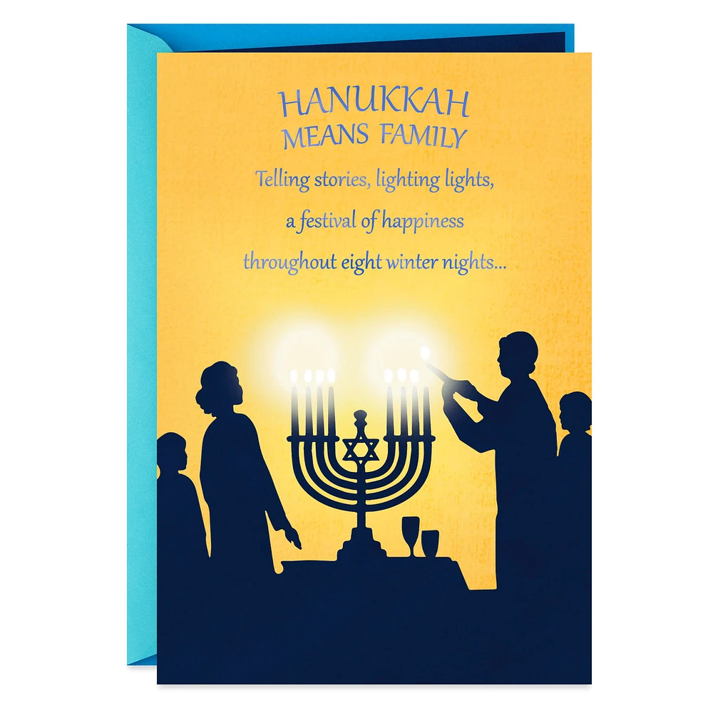 The Gift of Family and Love Hanukkah Card for only USD 2.59 | Hallmark