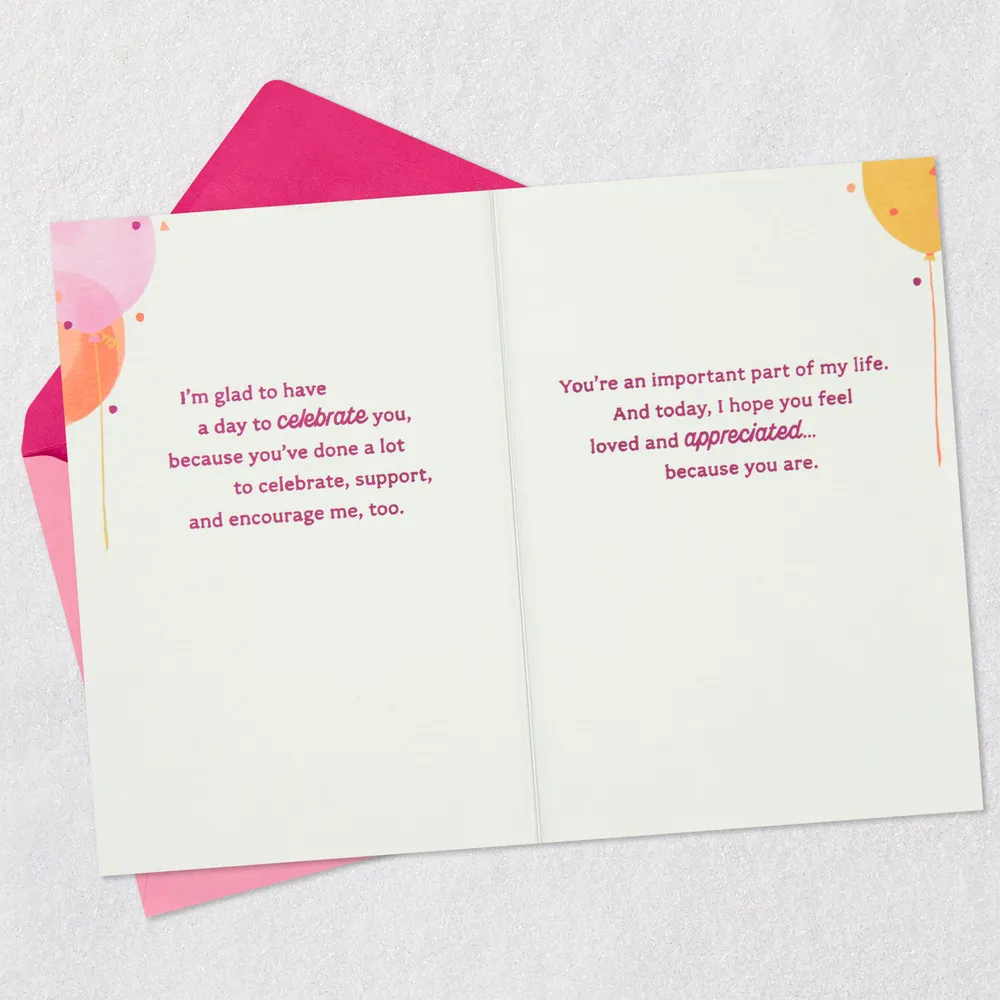 You’re an Important Part of My Life Birthday Card for Stepmom for only USD 5.59 | Hallmark