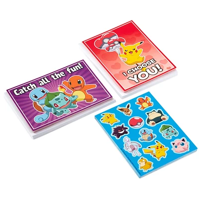 Pokémon Fun Assorted Valentine's Day Cards With Stickers, Pack of 24 for only USD 9.99 | Hallmark