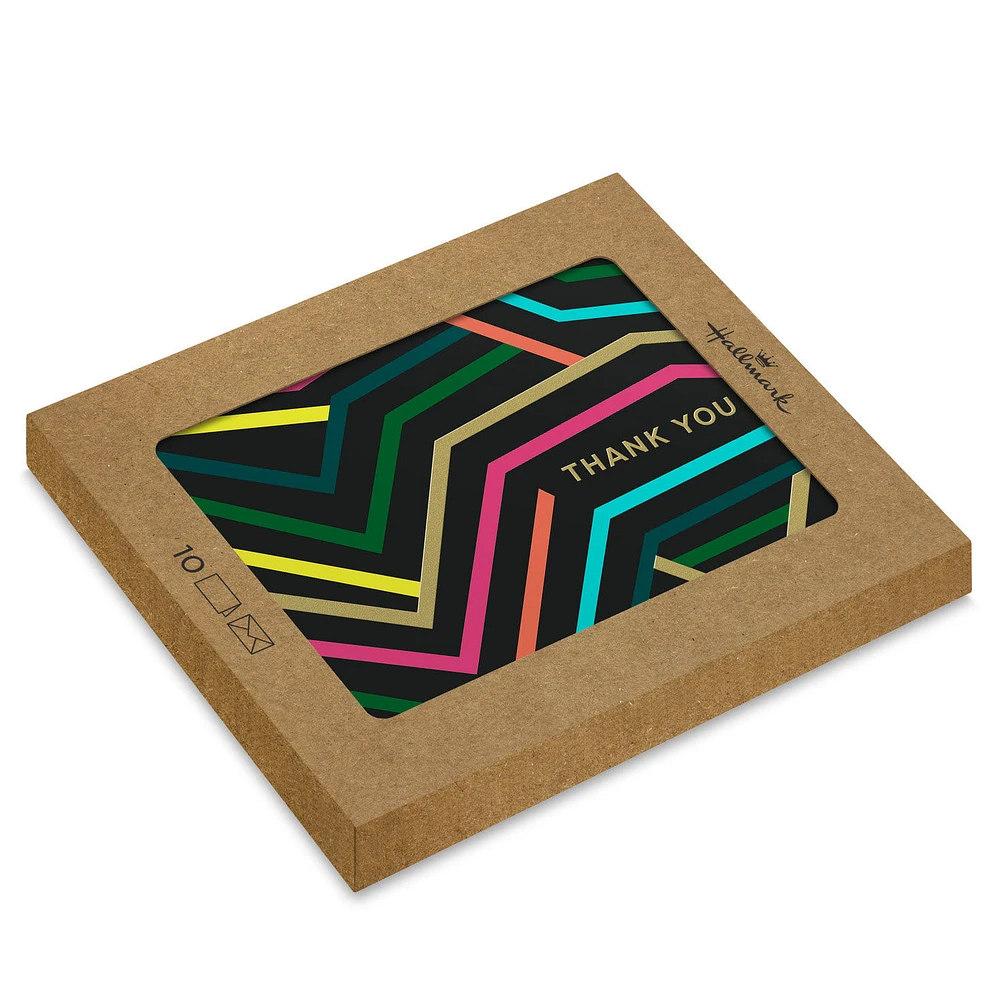 Neon Energy Blank Thank You Notes, Pack of 10 for only USD 10.49 | Hallmark