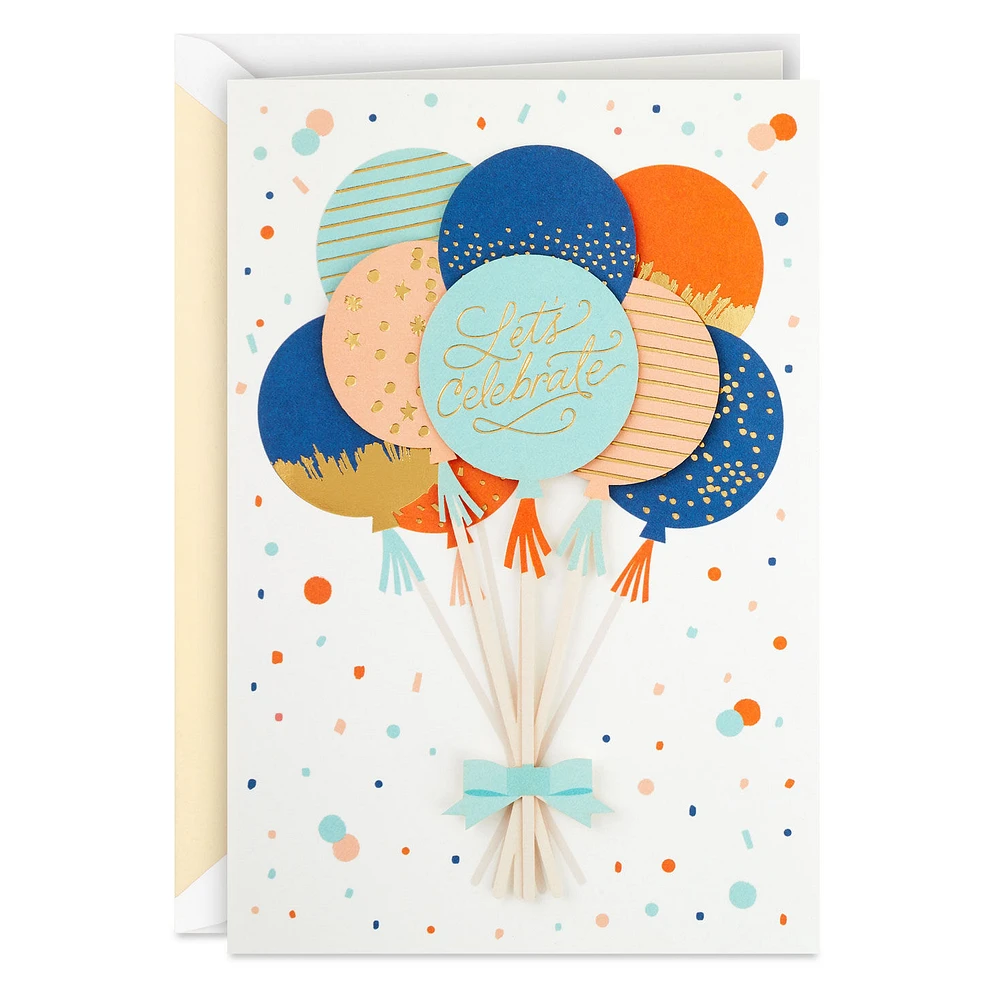 Let's Celebrate Birthday Card for only USD 7.59 | Hallmark