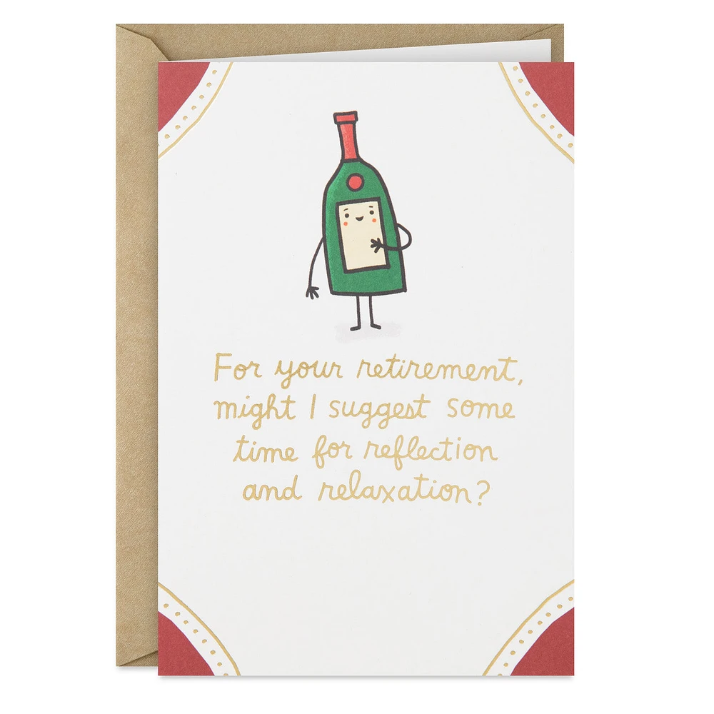 Any Hour Can Be Happy Hour Funny Retirement Card for only USD 4.49 | Hallmark