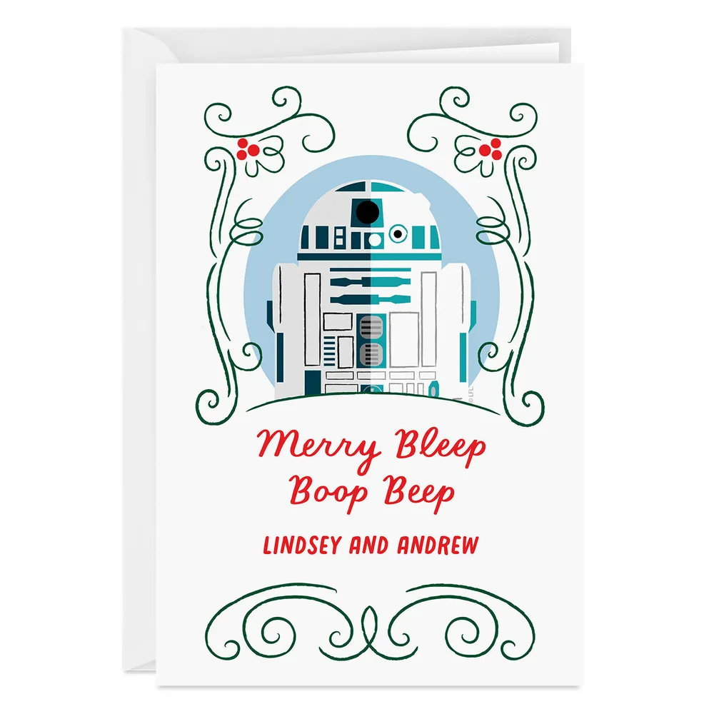 Personalized Star Wars™ R2-D2™ Christmas Card for only USD 4.99 | Hallmark