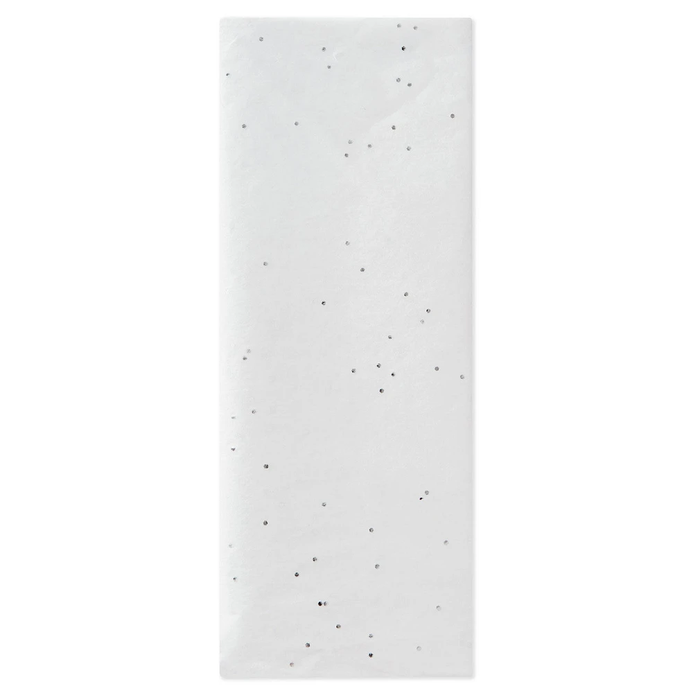 Sparkling Dots on White Tissue Paper, 6 sheets for only USD 2.49 | Hallmark
