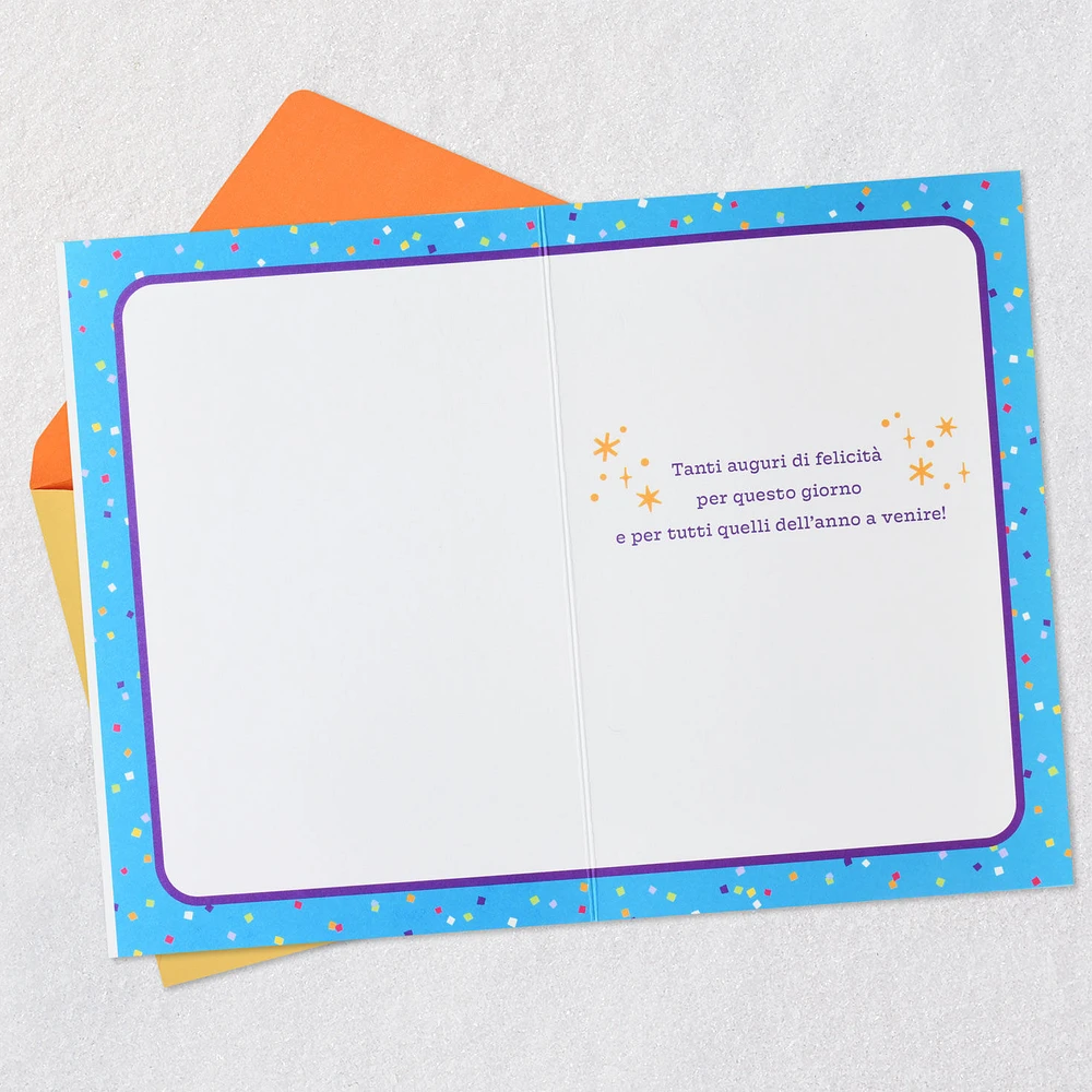 Lots of Happiness Italian-Language Birthday Card for only USD 2.99 | Hallmark