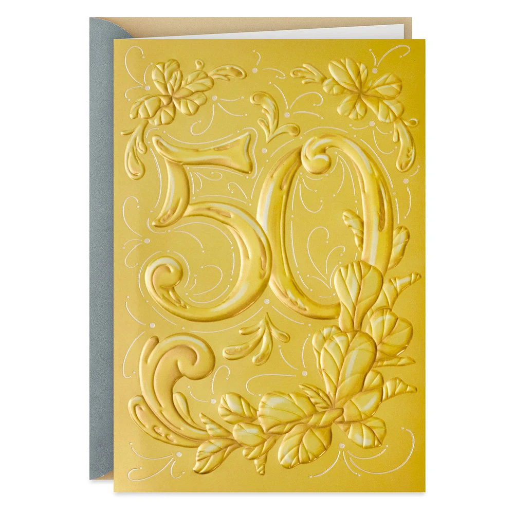 Everything You've Shared 50th Anniversary Card for Couple for only USD 6.59 | Hallmark