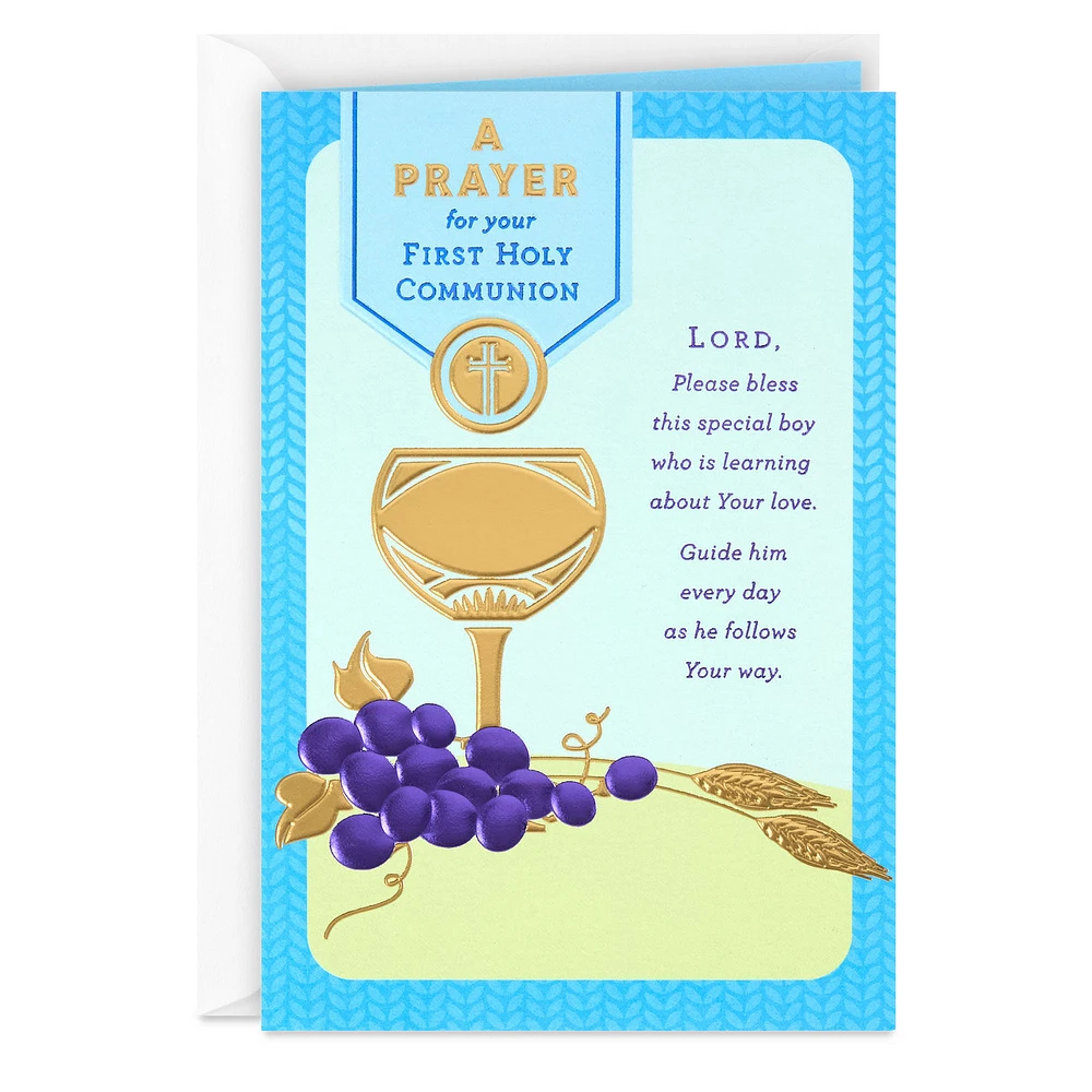 Prayer to Bless Special Boy Religious First Communion Card for Him for only USD 5.59 | Hallmark