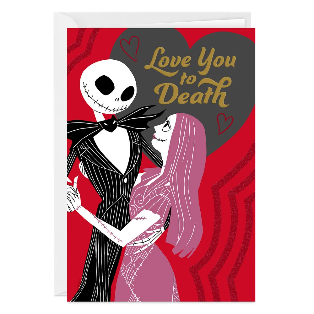 Disney Tim Burton's The Nightmare Before Christmas Misfits Custom Love Card for only USD 4.99 | Hallmark