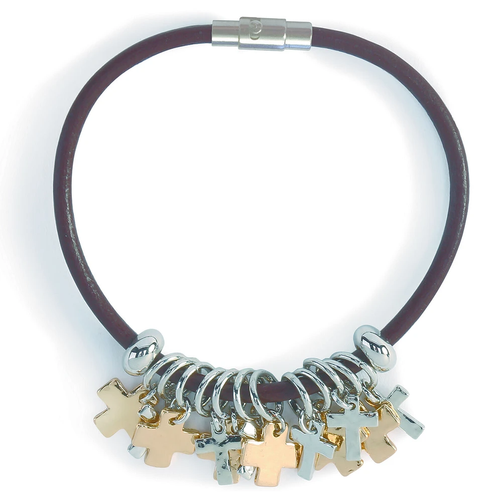Cross Charms Giving Collection Bracelet for only USD 29.99 | Hallmark
