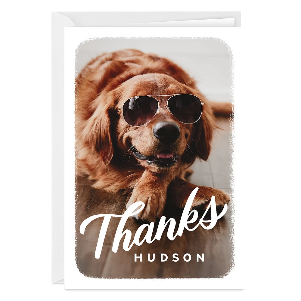 Personalized Full Photo Thank-You Card for only USD 4.99 | Hallmark