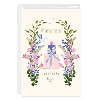 Lovely Floral Custom Birthday Card for only USD 4.99 | Hallmark