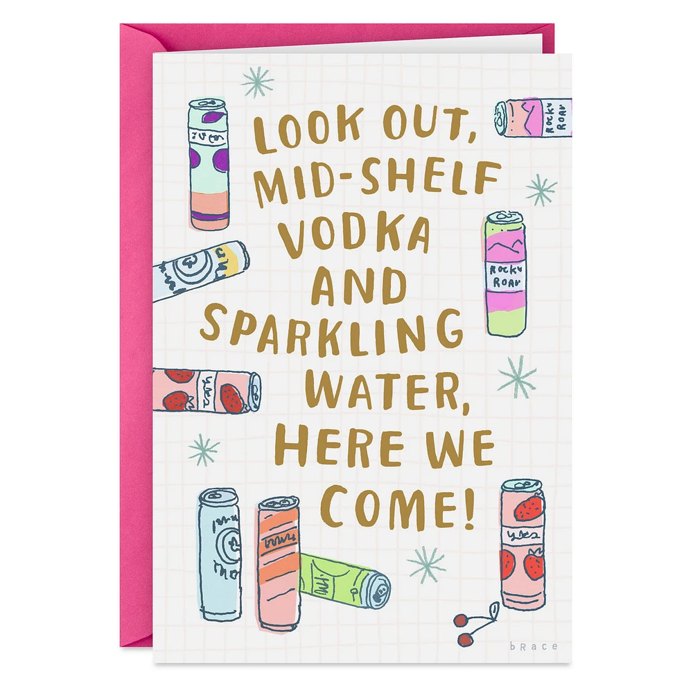 Hard Seltzer Funny Birthday Card for only USD 3.99 | Hallmark