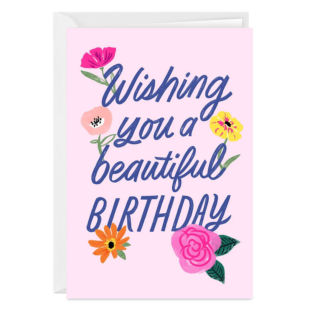Beautiful Day Wonderful Year Custom Birthday Card for only USD 4.99 | Hallmark