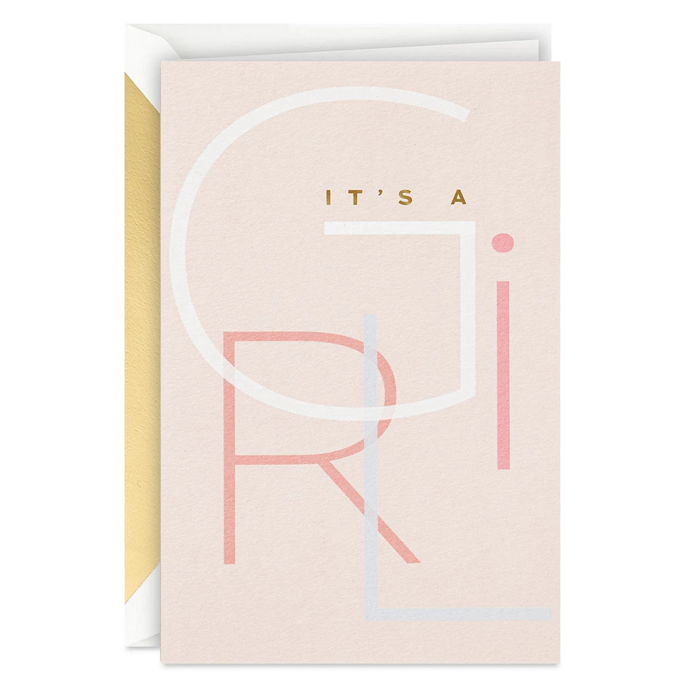 A Sweet Reason to Celebrate New Baby Girl Card for only USD 5.99 | Hallmark