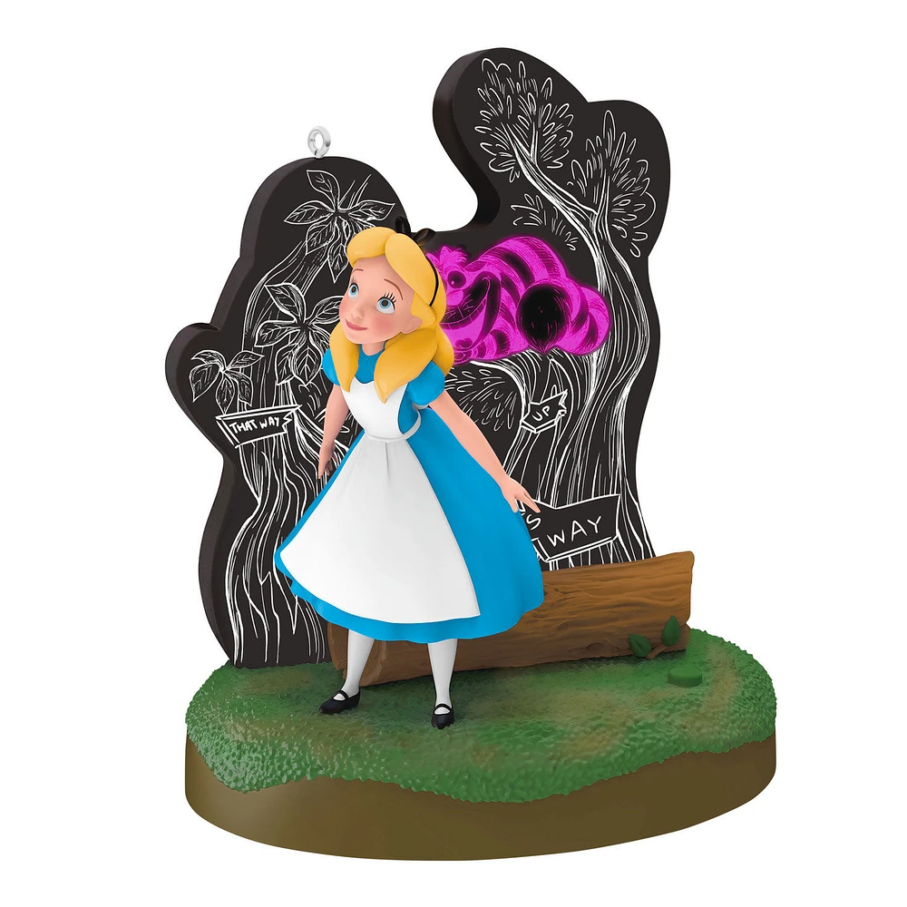 Disney Alice in Wonderland and the Cheshire Cat Ornament With Light for only USD 33.99 | Hallmark
