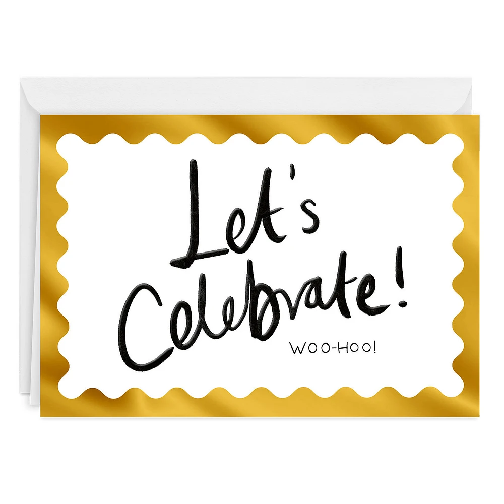 Let's Celebrate Custom Congratulations Card for only USD 4.99 | Hallmark