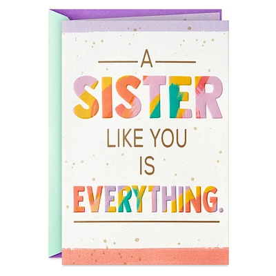 Incredible Person I Admire Birthday Card for Sister for only USD 4.59 | Hallmark