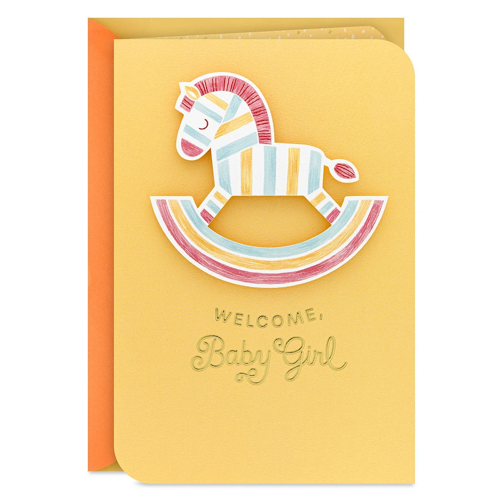 Strong, Unique and Loved New Baby Girl Card for only USD 6.99 | Hallmark