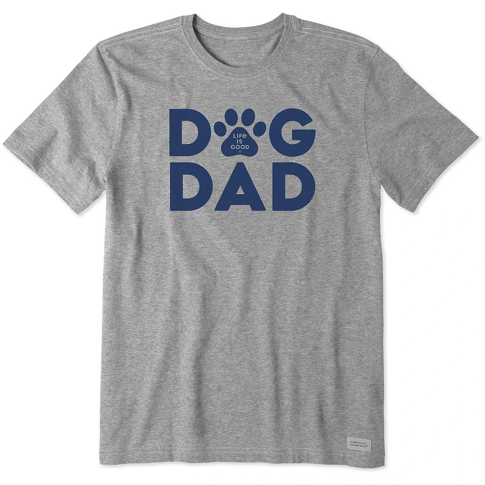 Life Is Good Men's Dog Dad Gray T-Shirt for only USD 29.50 | Hallmark