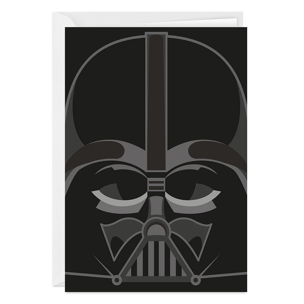 Star Wars™ Darth Vader™ Helmet Custom Card for only USD 4.99 | Hallmark