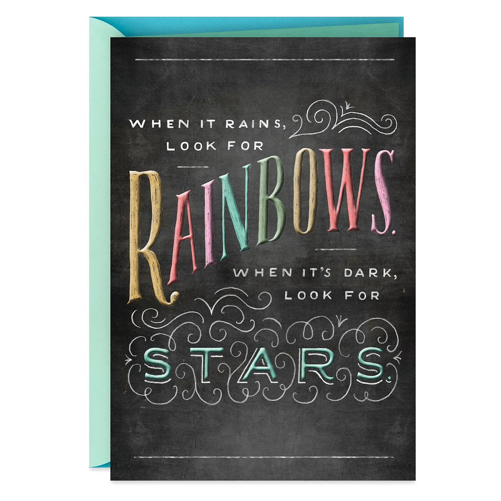 When It Rains, Look for Rainbows Encouragement Card for only USD 2.99 | Hallmark